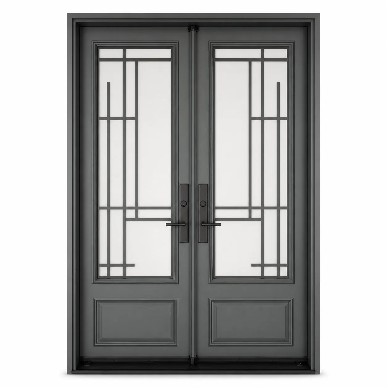 SD170 Amazon white background SD170 steel entry door Amazon white background