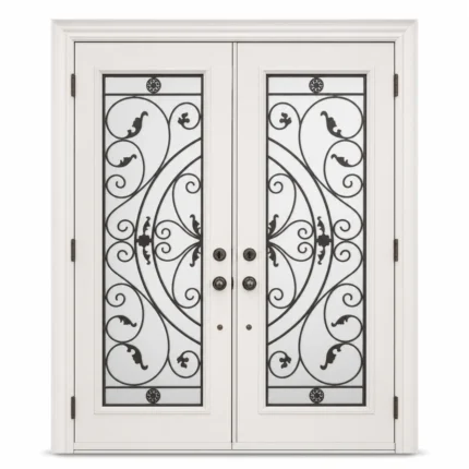 SD171 steel entry door Amazon white background