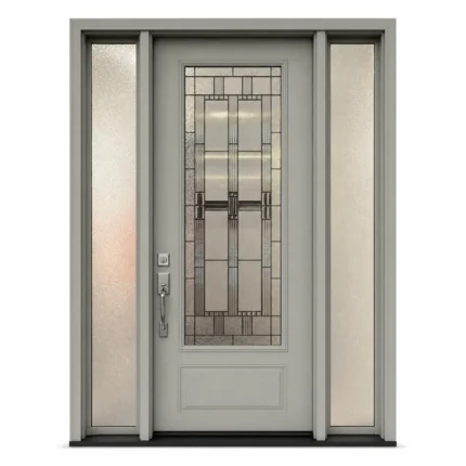SD172 steel entry door Amazon white background