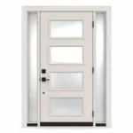 SD174 steel entry door Amazon white background