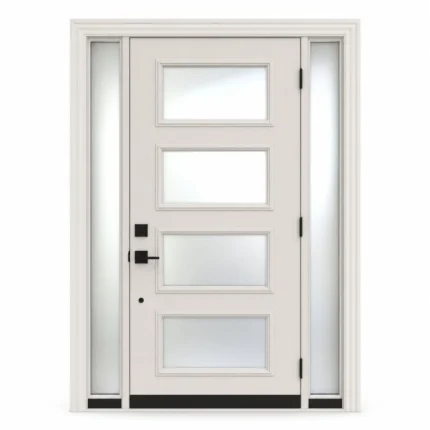 SD174 steel entry door Amazon white background
