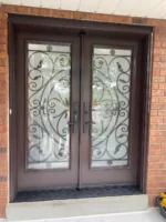 SD176 steel entry door original product view