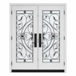 SD177 steel entry door Amazon white background