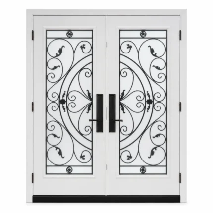 SD177 steel entry door Amazon white background