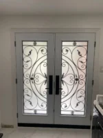 SD177 steel entry door original product view