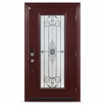 SD178 steel entry door Amazon white background