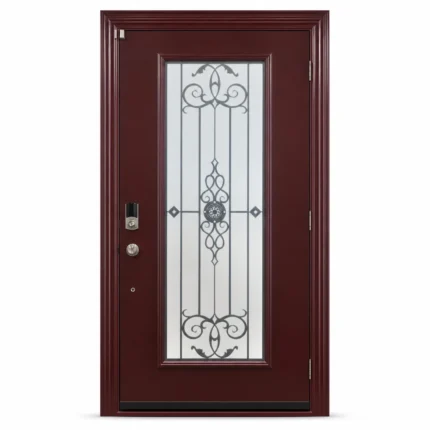 SD178 steel entry door Amazon white background