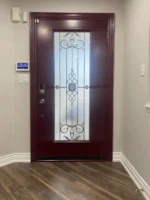 SD178 steel entry door original product view