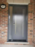 SD179 steel entry door original product view