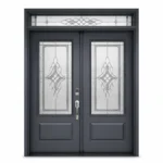 SD180 steel entry door Amazon white background