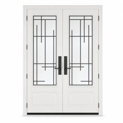 SD181 steel entry door Amazon white background