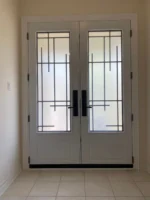 SD181 steel entry door original product view
