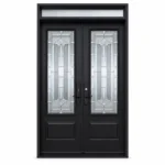 SD185 steel entry door Amazon white background