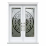 SD186 steel entry door Amazon white background