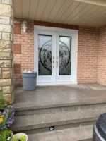 SD186 steel entry door original product view
