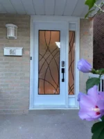 SD187 steel entry door original product view