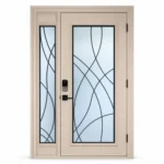 SD188 steel entry door Amazon white background