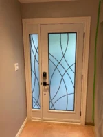 SD188 steel entry door original product view