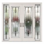 SD189 steel entry door Amazon white background