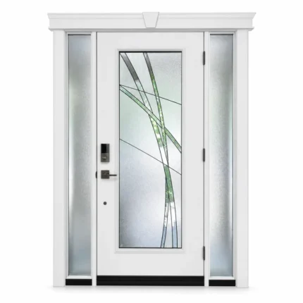 SD190 steel entry door Amazon white background