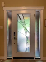 SD190 steel entry door original product view