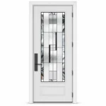 SD191 steel entry door Amazon white background