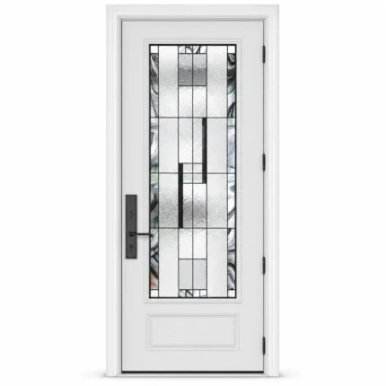 SD191 steel entry door Amazon white background