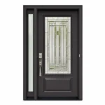 SD193 steel entry door Amazon white background