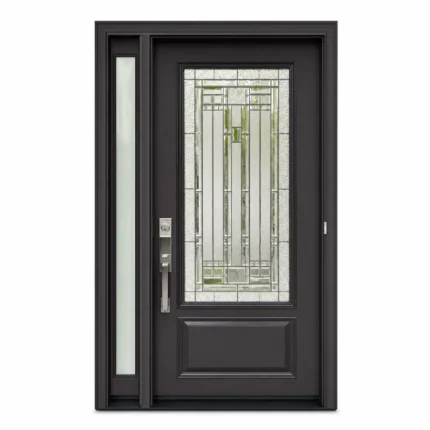SD193 steel entry door Amazon white background