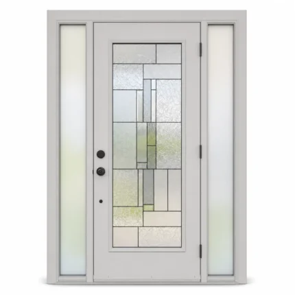 SD194 steel entry door Amazon white background