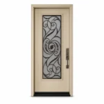 SD195 steel entry door Amazon white background