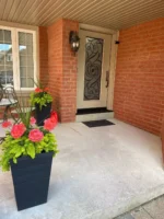 SD195 steel entry door original product view