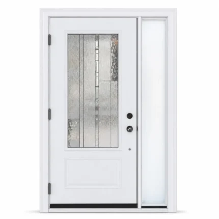 SD198 steel entry door Amazon white background