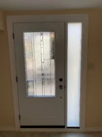 SD198 steel entry door original product view