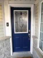 SD203 steel entry door original product view