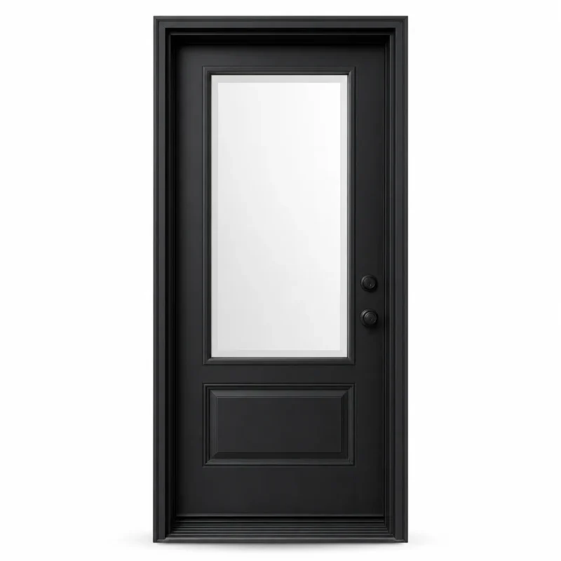 SD205 steel entry door Amazon white background