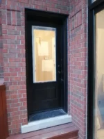 SD205 steel entry door original product view