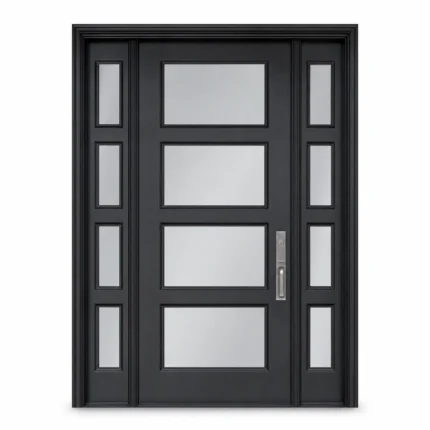 SD206 steel entry door Amazon white background