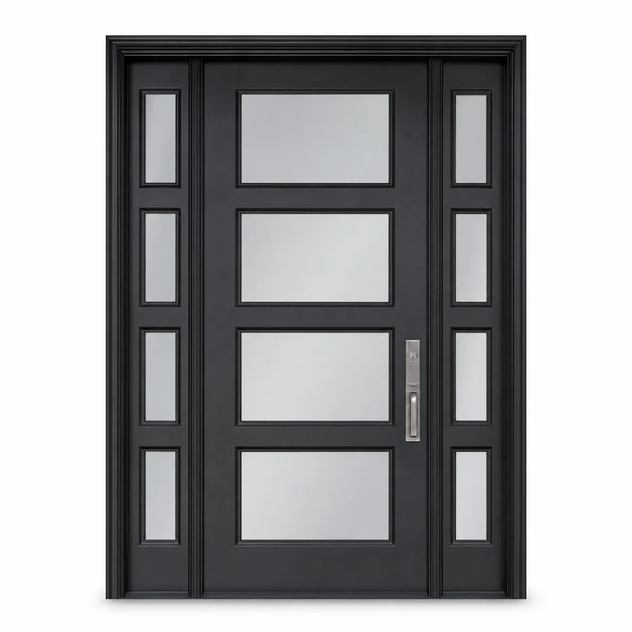 SD206 Amazon white background SD206 steel entry door Amazon white background