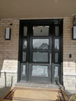 SD206 steel entry door original product view