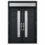 SD208 steel entry door Amazon white background