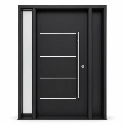 SD210 steel entry door Amazon white background