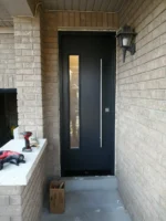 SD213 steel entry door original product view
