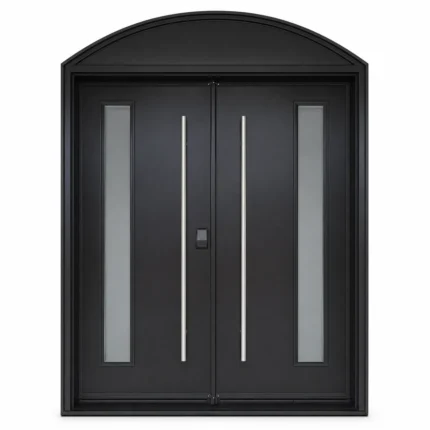 SD214 steel entry door Amazon white background