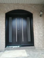 SD214 steel entry door original product view