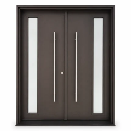 SD215 steel entry door Amazon white background