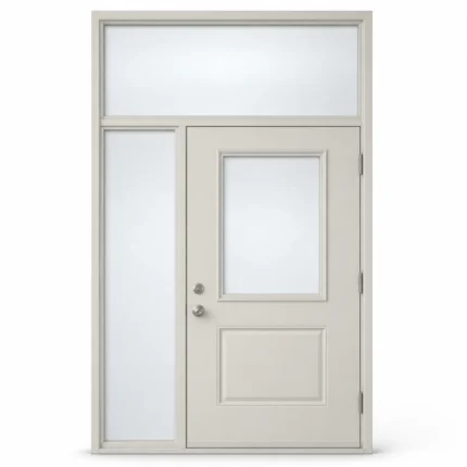 SD218 steel entry door Amazon white background