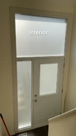 SD218 steel entry door original product view