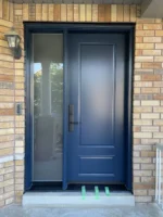 SD219 steel entry door original product view