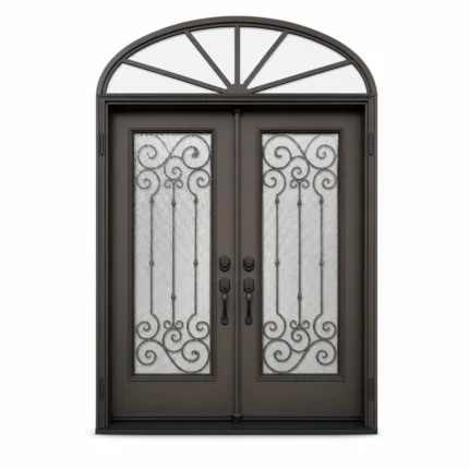 SD221 steel entry door Amazon white background